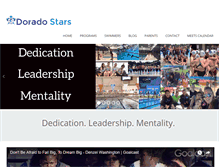 Tablet Screenshot of doradostars.ca